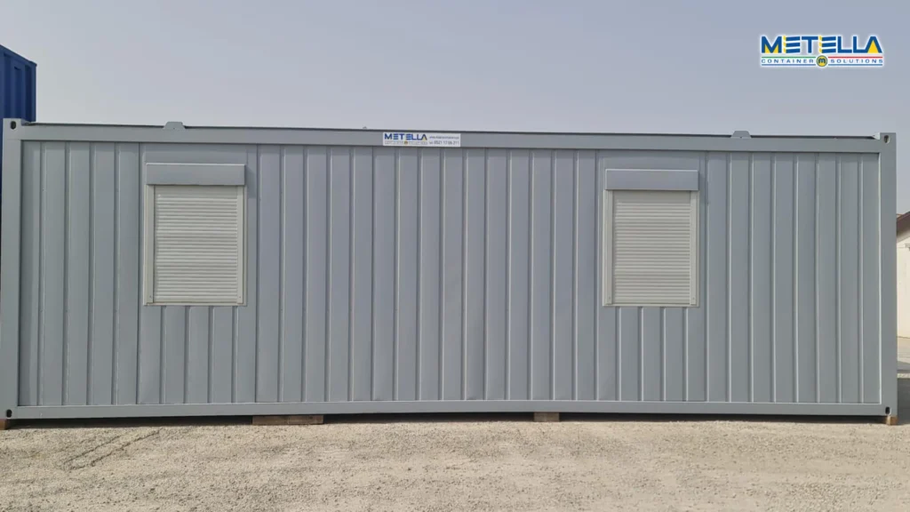 Ufficio modulare con struttura prefabbricata pronta all’uso