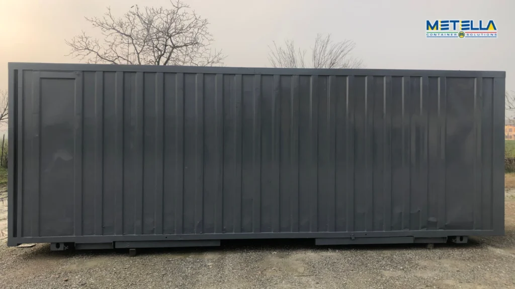 Modulo marittimo installato in area industriale