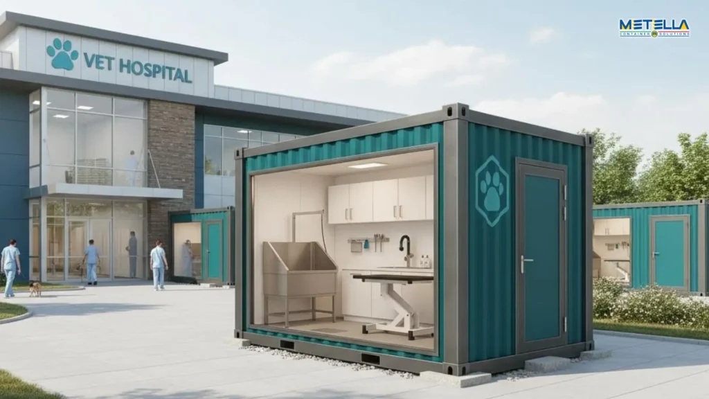 Ambulatorio veterinario per gani e gatti per ampliamento dell'ospedale veterinario