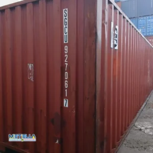 box 40' standard lato posteriore usato