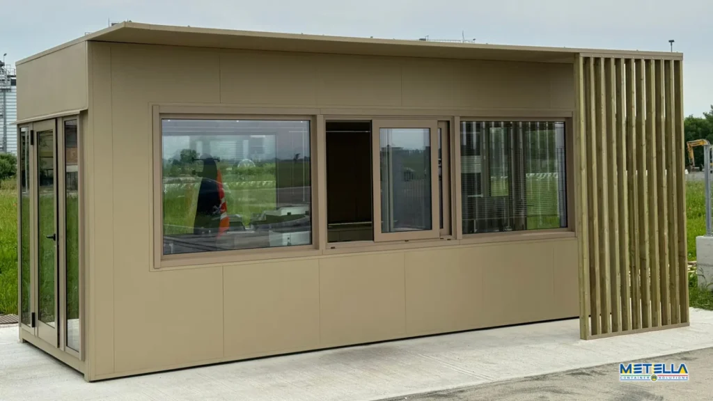 Guardiola per controllo accessi e sorveglianza