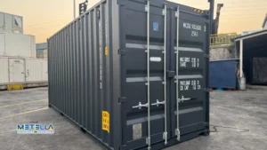 box 20' hc lato destro con portelloni chiusi