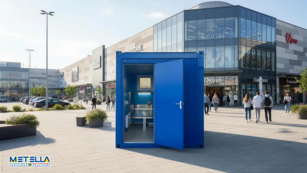 dog wash aperto con cane durante il lavaggio