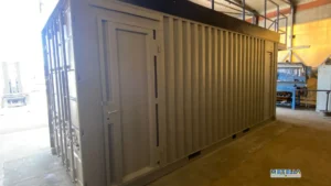 modulo bar porta sul retro per ingresso pedonale