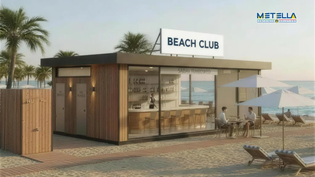 bar spiaggia per stabilimenti balneari
