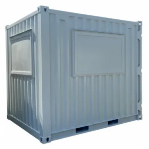 chiosco biglietteria bianco 3 x 2,5 metri