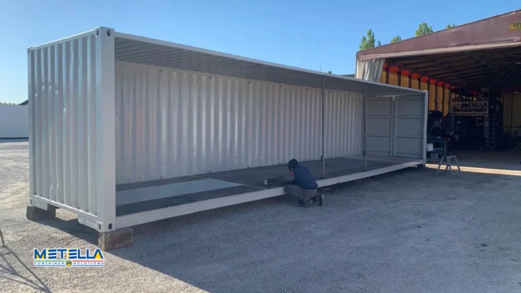 magazzino 40' senza telo