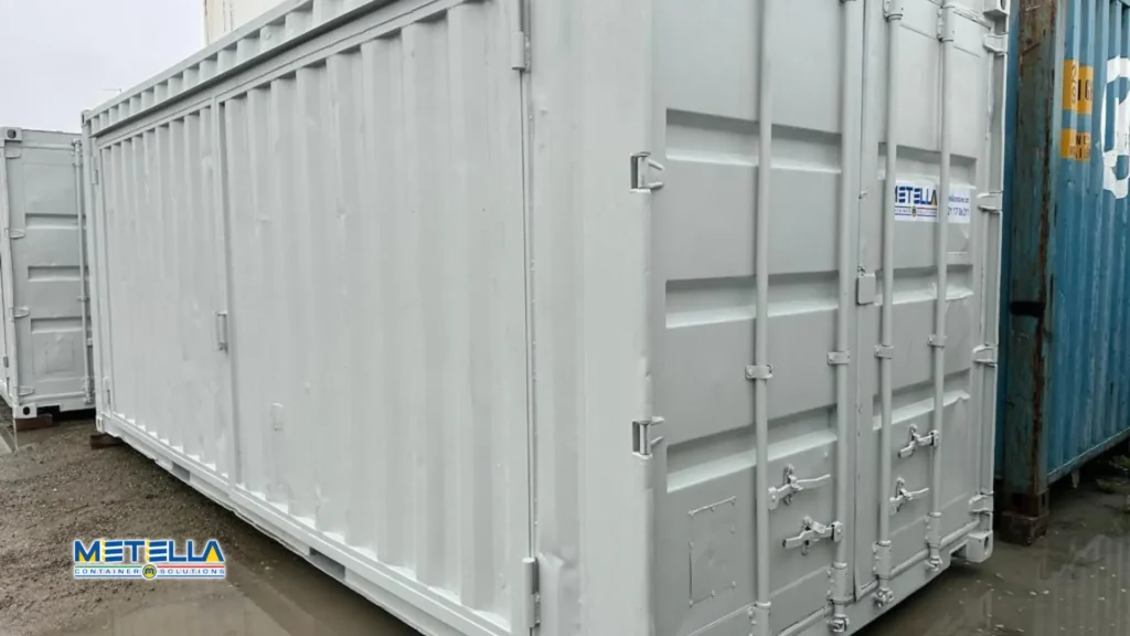 magazzino doppia portellone 20'