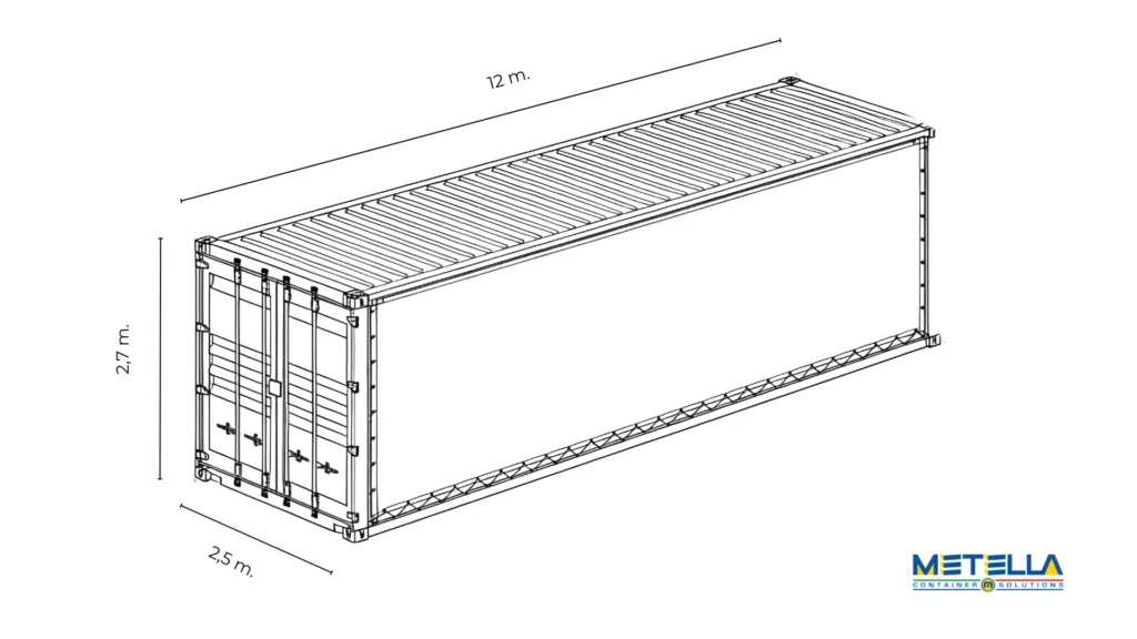 scheda tecnica magazzino 12 m.