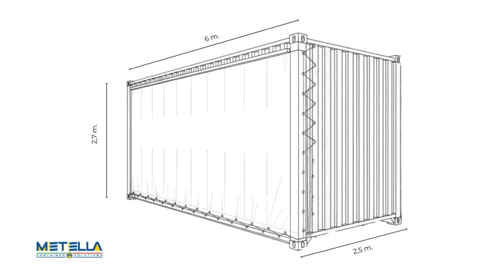 scheda tecnica magazzino 6 m.
