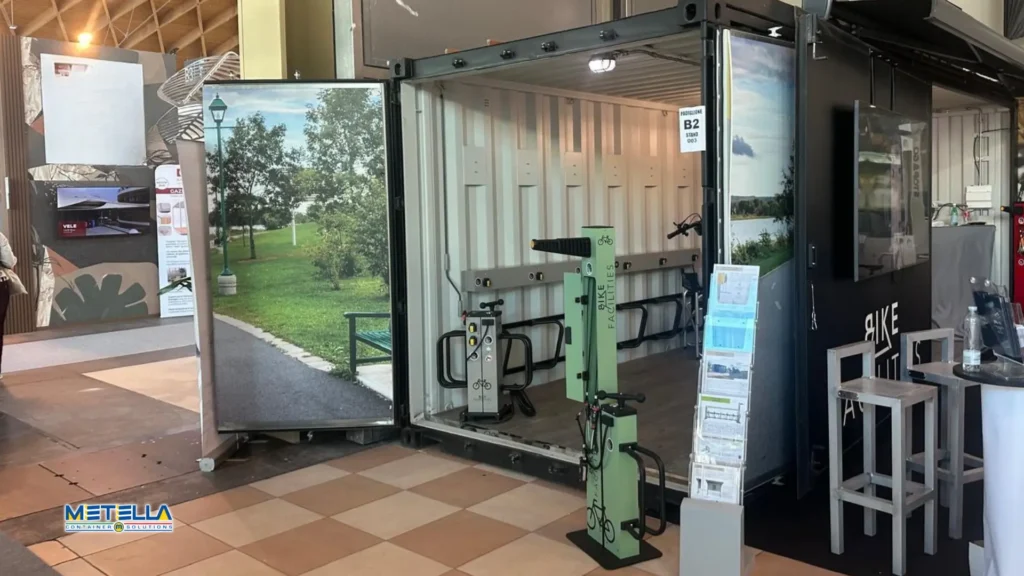 modulo bike station con officina