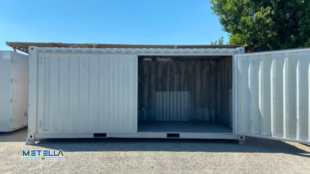 magazzino 20' due portelloni box