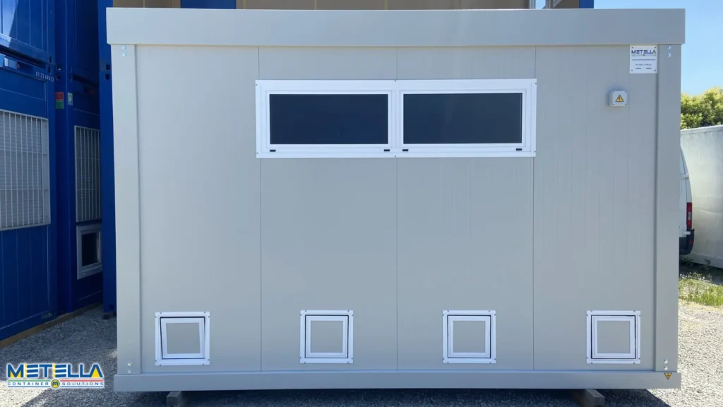 modulo gattile 4 porte per gatti entrata e uscita
