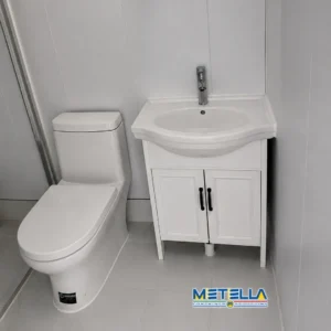 interno bagno modulo abitativo 20 mq