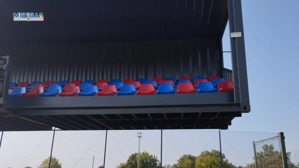 movimentazione tribuna 76 posti