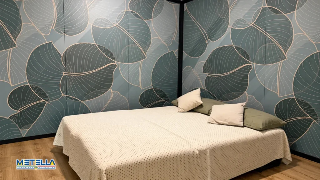 modulo abitativo 9x3 camera da letto
