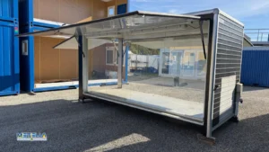 modulo angolo con corrente polifunzionale metella container